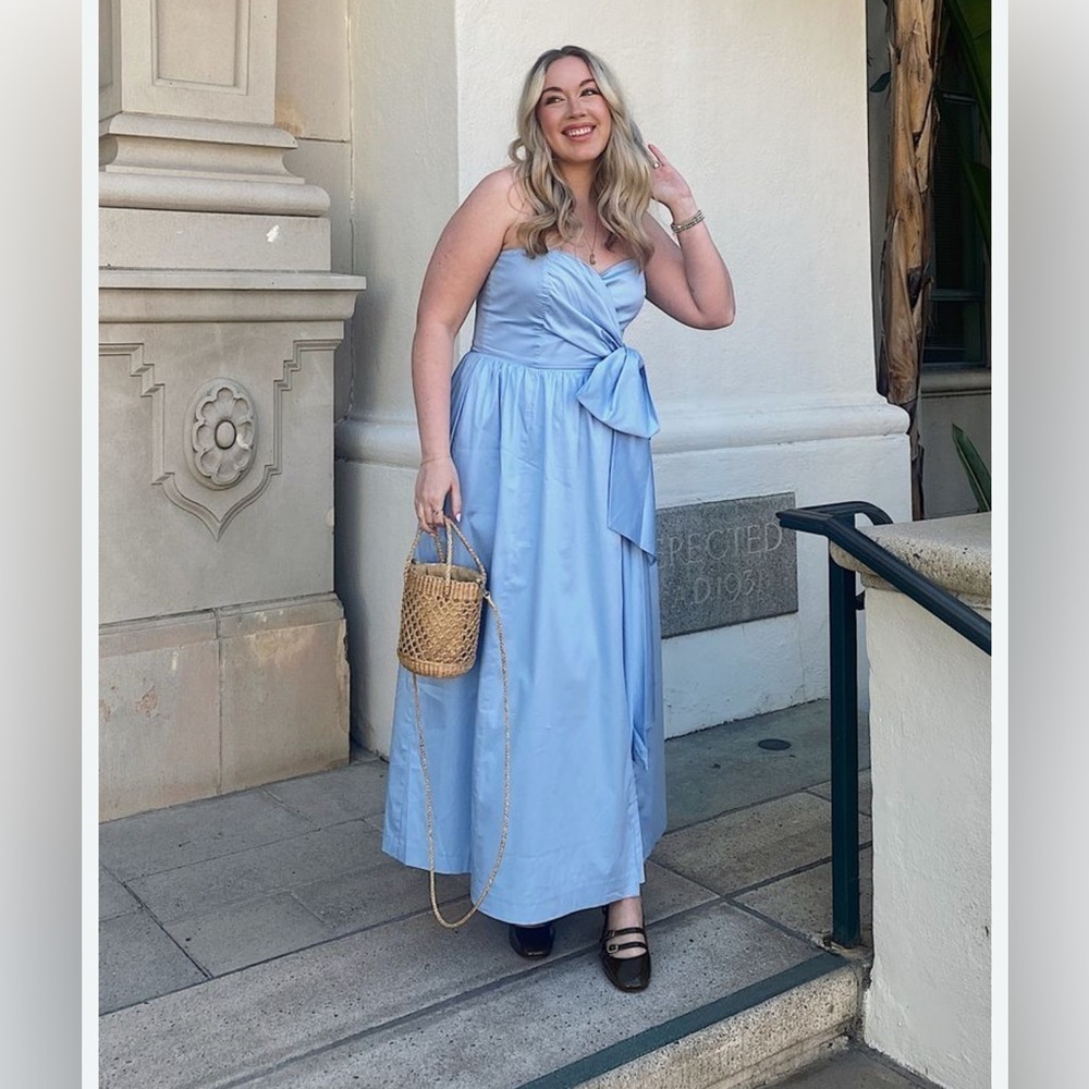 French connection Florida strapless dress